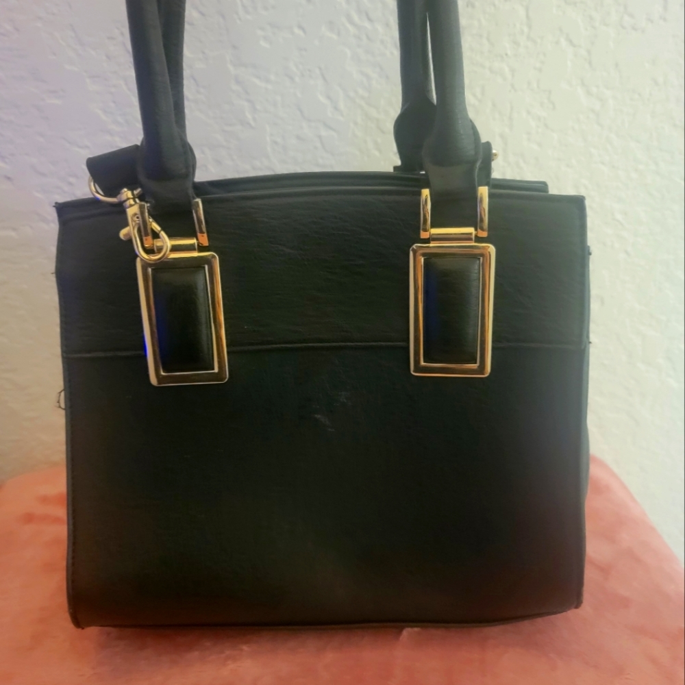 Black cross body purse